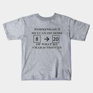 Character Workout Kids T-Shirt